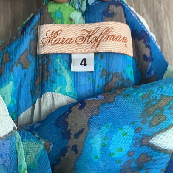 Mara Hoffman Runway Collection Watercolour Dress - Picture 5 of 5